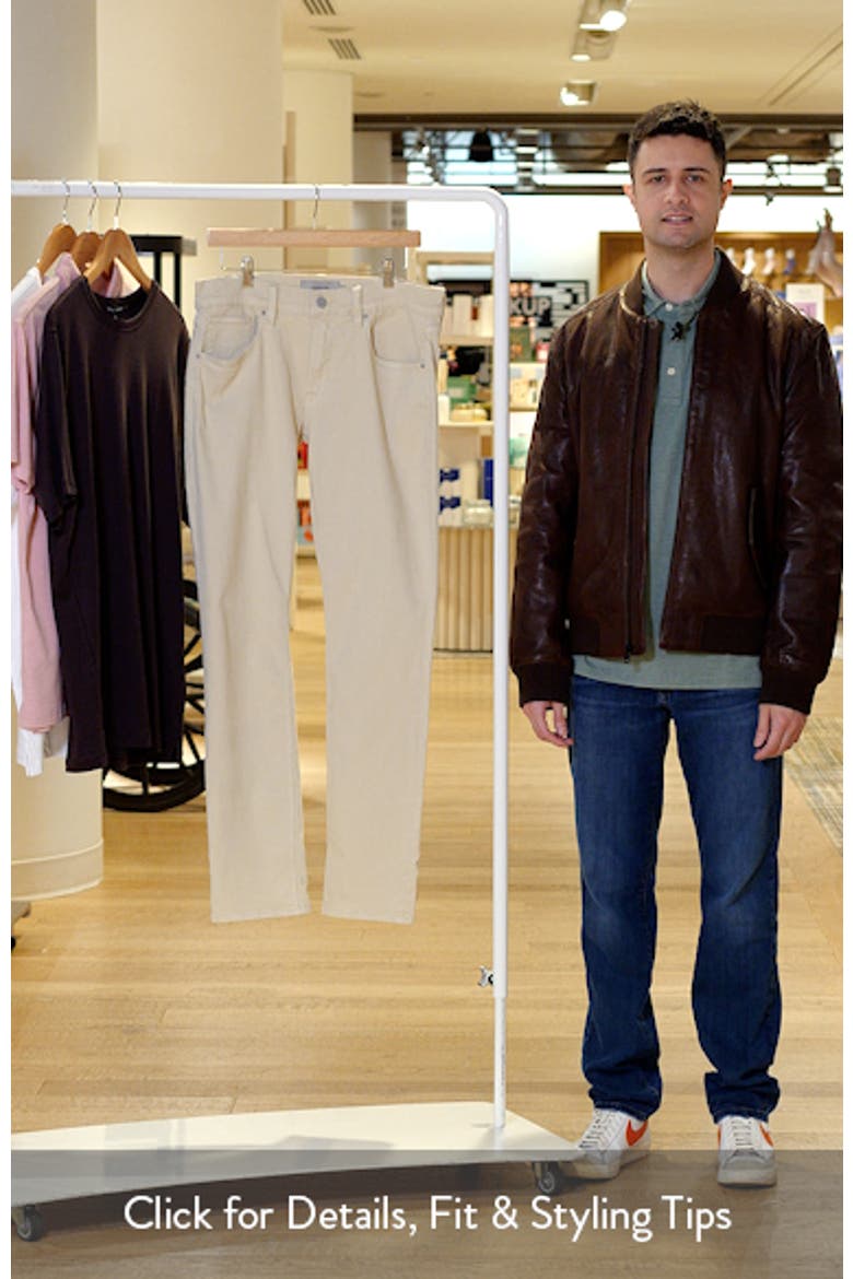 Blake Slim Straight Stretch Twill 5-Pocket Pants video