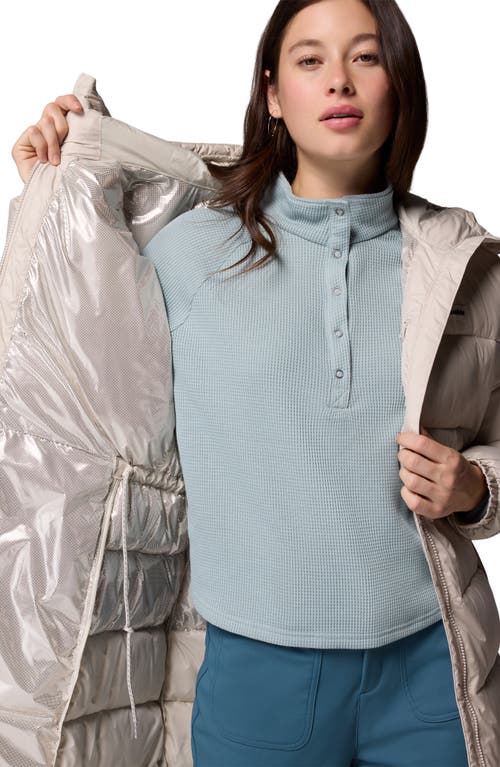 Columbia Pike Lake Iii Water Repellent Insulated Recycled Polyester Puffer Coat In Brown