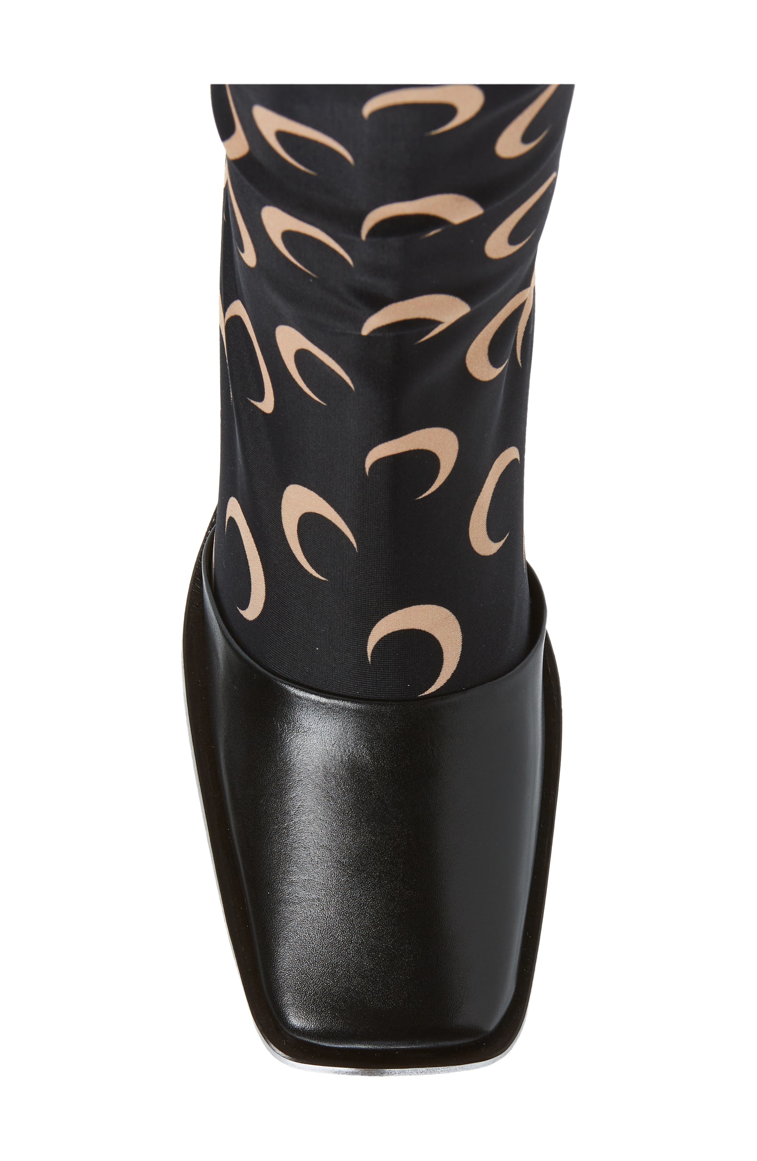 Marine Serre Crescent Moon Boot, Alternate, color, 