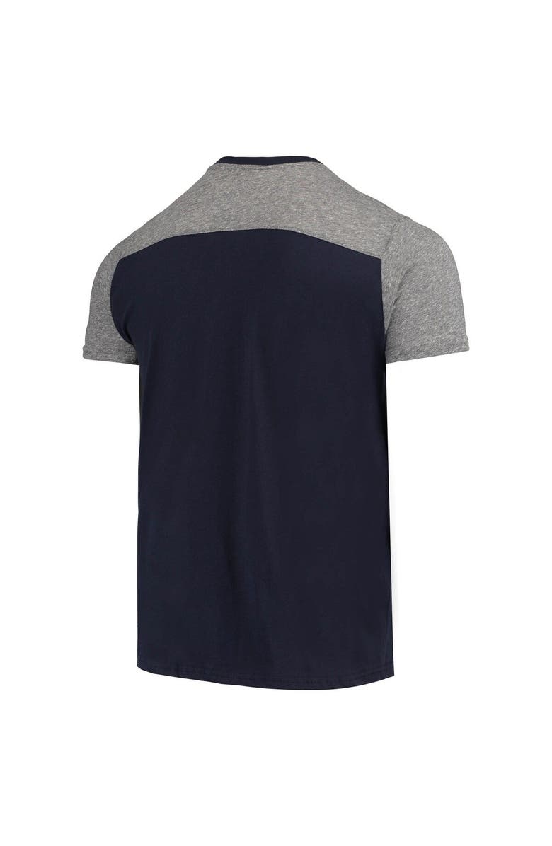 Majestic Threads Men's Majestic Threads Navy/Gray Houston Texans Field Goal Slub T-Shirt, Alternate, color, 