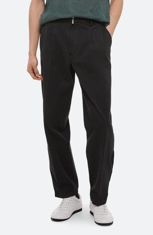 Helmut Lang Gd Zoot Cotton Stretch Twill Pants In Black