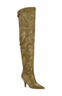AZALEA WANG Backer Thigh High Boot