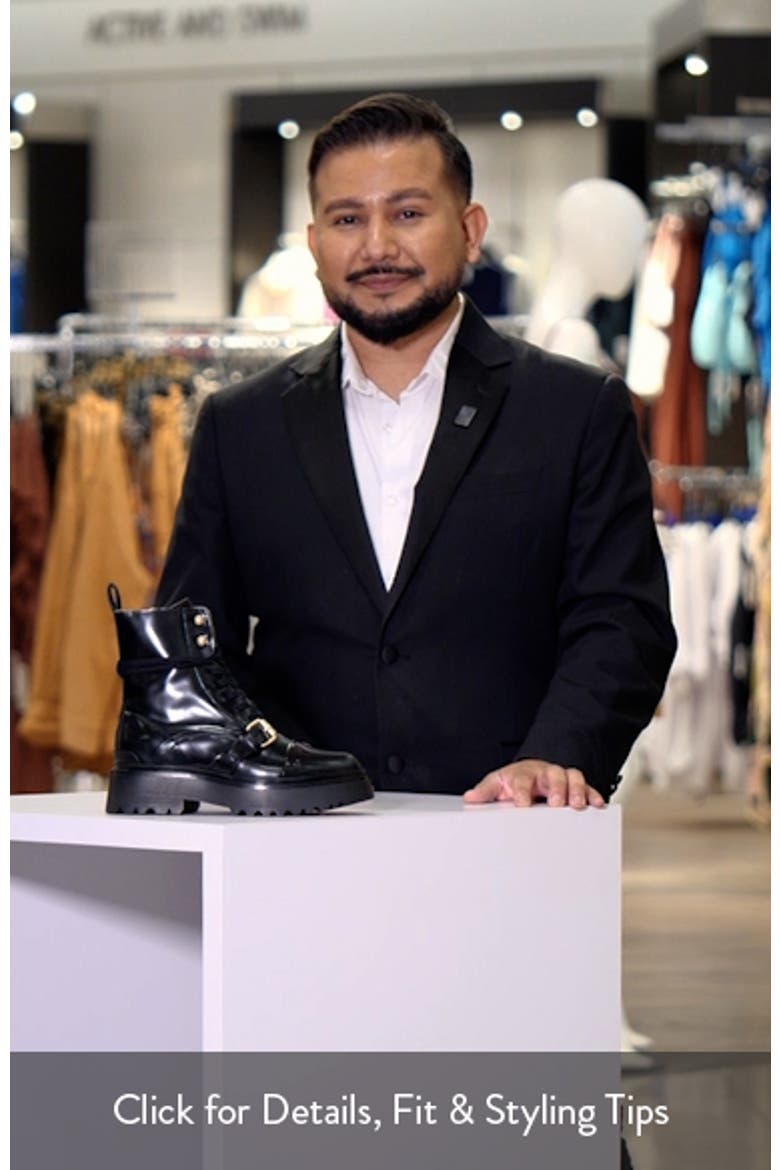 Stellar Cap Toe Combat Boot video