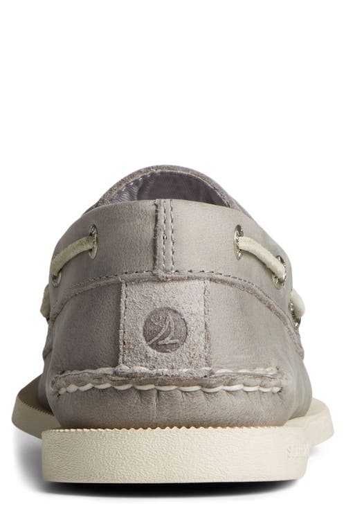 Sperry Top-sider® Authentic Original 2-eye Boat Shoe In Gray