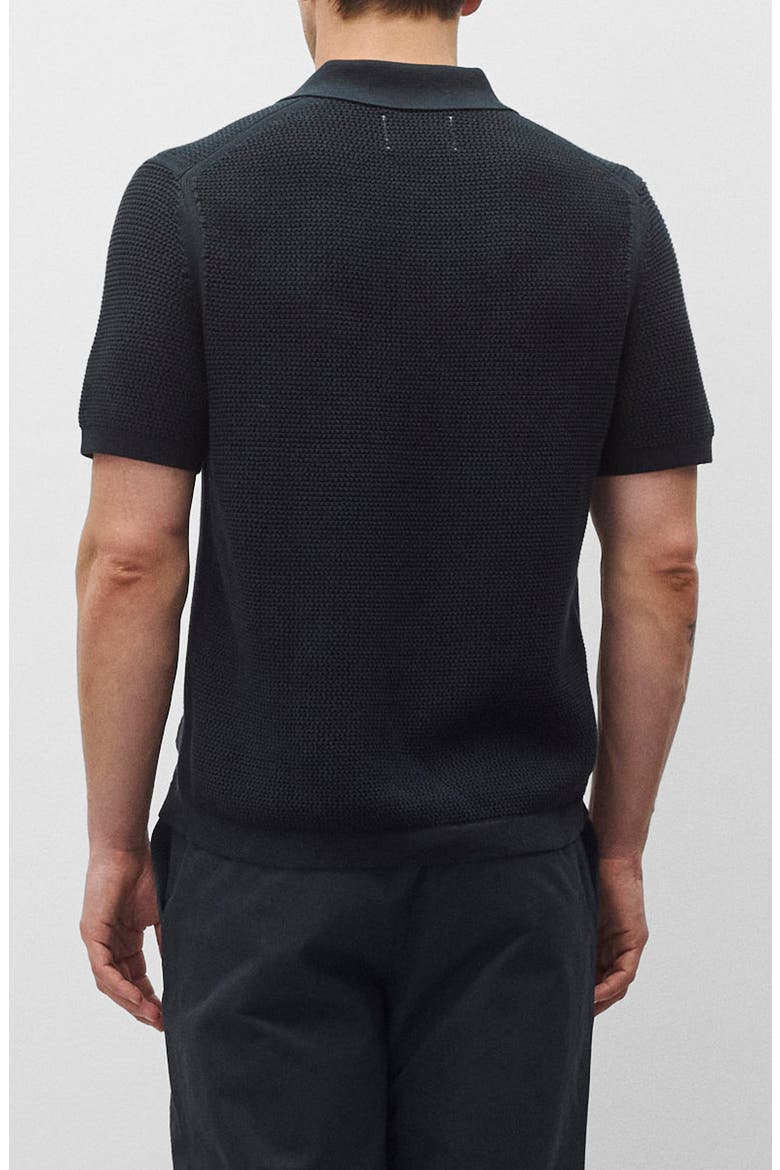 Supima Mesh Cruise Polo, Alternate, color, NAVY