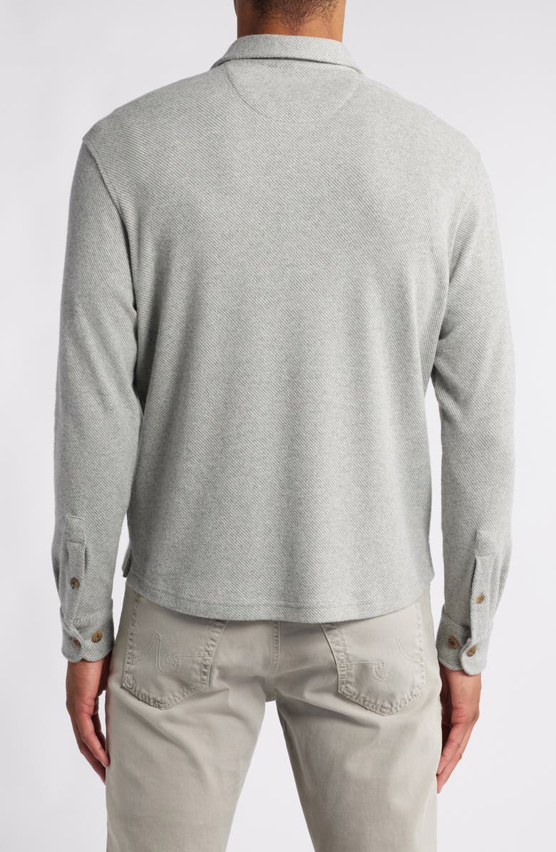 johnnie-O Middleton Long Sleeve Flannel Polo, Alternate, color, 