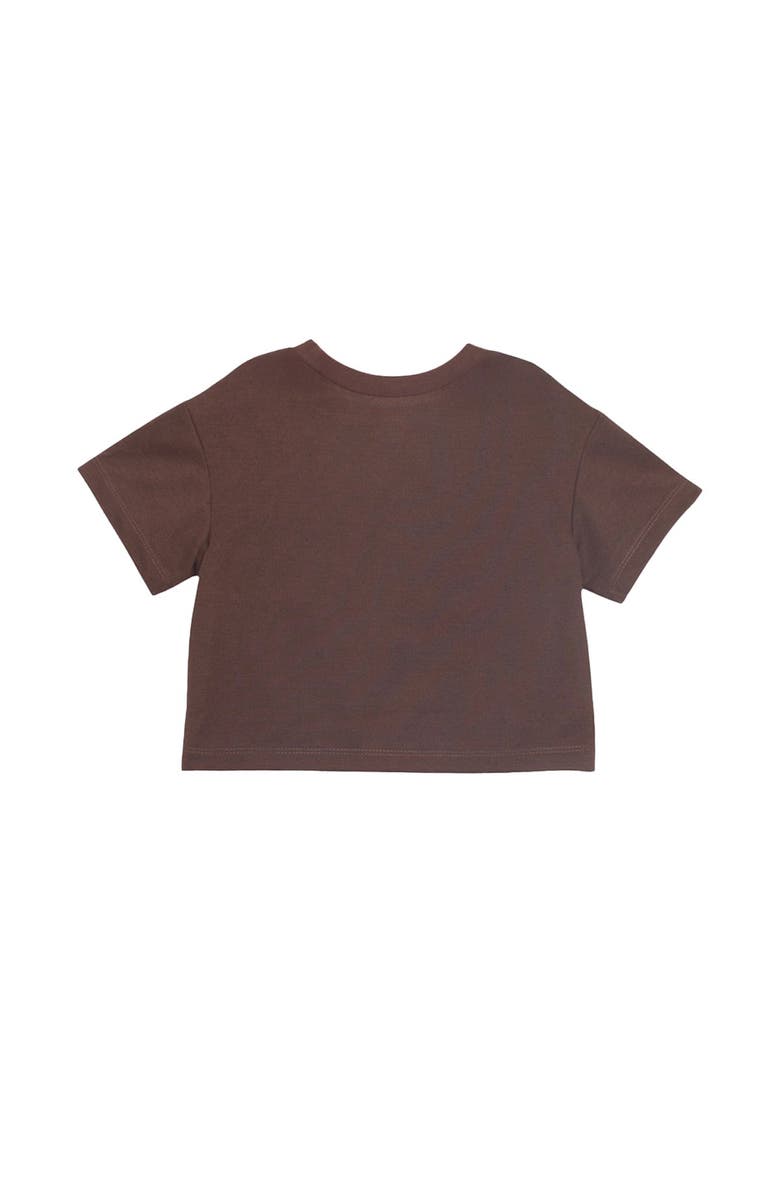 Beckett and Bear Nash Brown Short Sleeve Top, Alternate, color, Brown