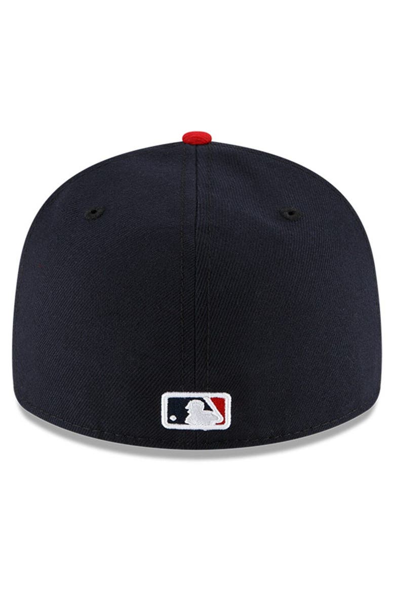 Men's New Era Navy/Red Cleveland Guardians Authentic Collection On-Field Home Low Profile 59FIFTY Fitted Hat, Alternate, color, Navy