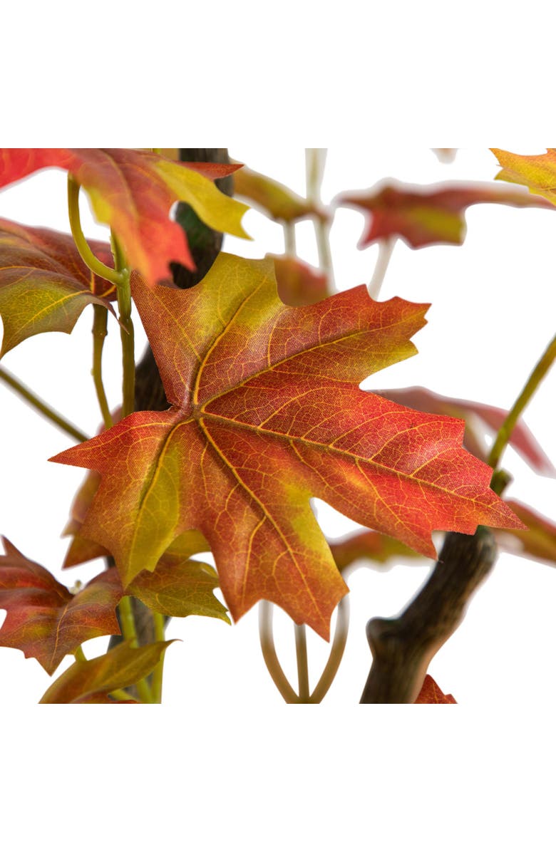 NEARLY NATURAL 4-ft Autumn Maple Artificial Fall Tree, Alternate, color, Orange