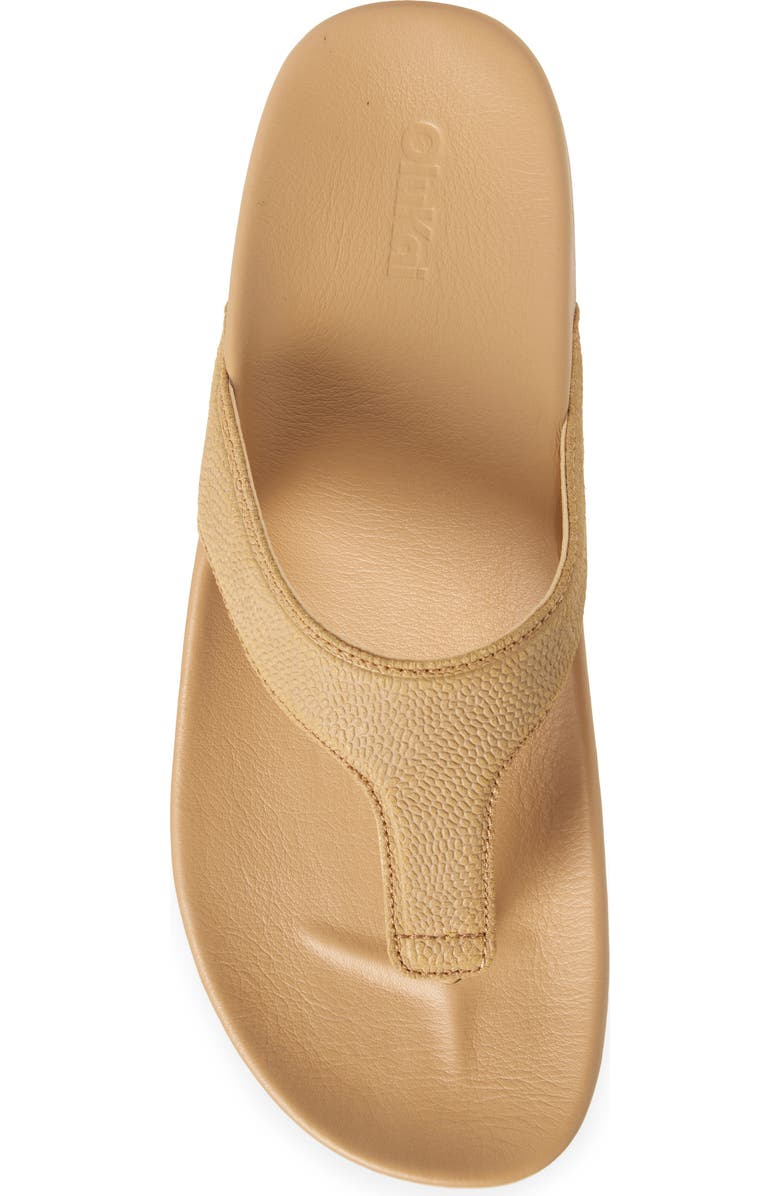 OluKai Kipea Lipi Sandal, Alternate, color, Warm Sand / Warm Sand