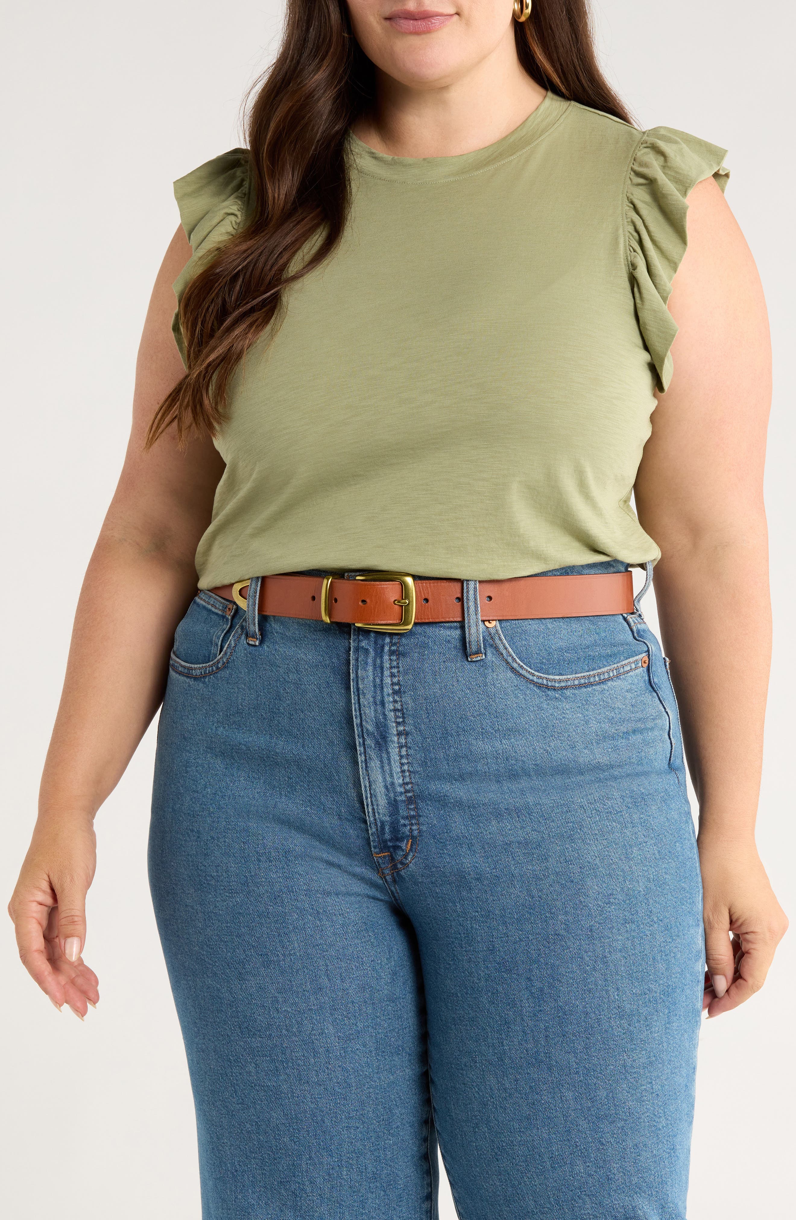 Ruffle Sleeve Top - image 3