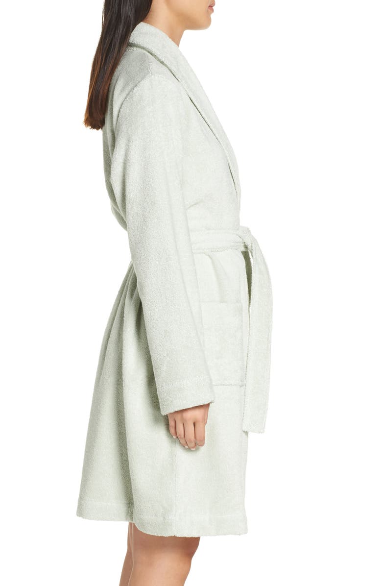 Nordstrom Lingerie Terry Robe, Alternate, color, 