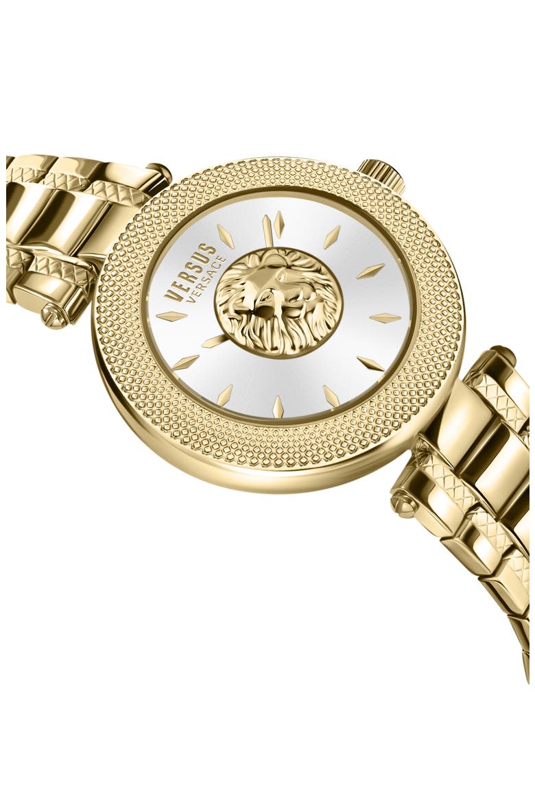 Brick Lane Bracelet Watch, 36mm, Alternate, color, IP YELLOW GOLD