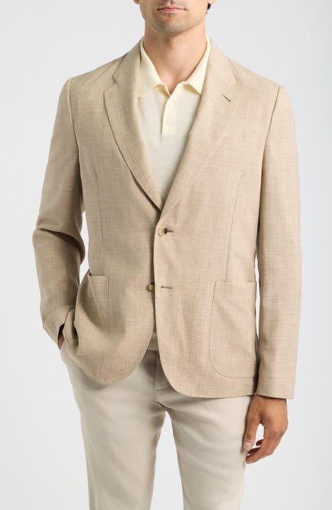 Wool, Silk & Linen Sport Coat