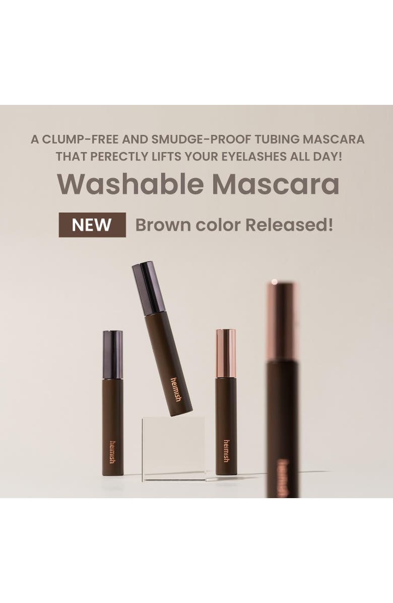 Heimish Dailism Smudge Stop Mascara, Alternate, color, Brown Volumizing