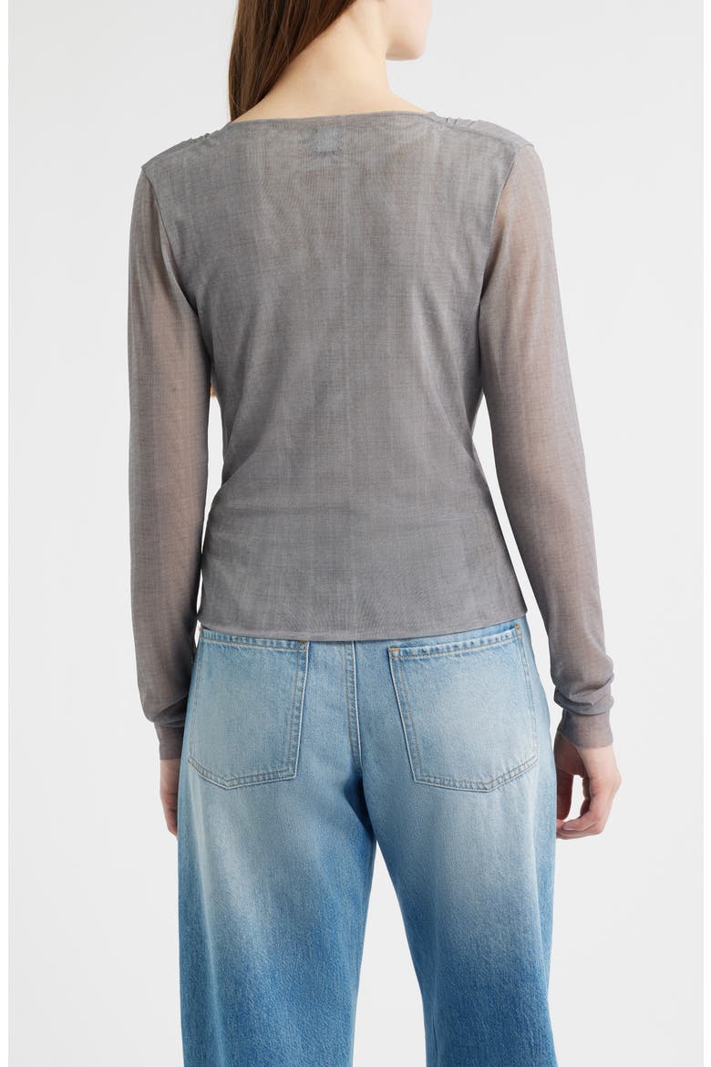 Edriba Faux Wrap Top, Alternate, color, OPEN MISC
