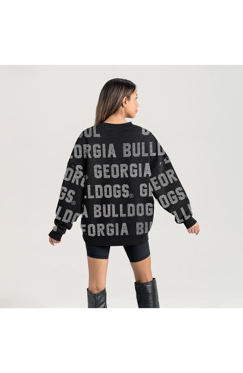 GAMEDAY COUTURE Women
s Gameday Couture  Black Georgia Bulldogs Hype Era Sweatshirt, Alternate, color, Black
