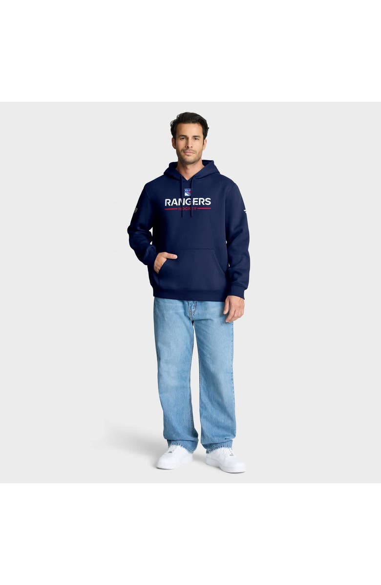 FANATICS Men's Fanatics Navy New York Rangers Authentic Pro Primary Hoodie, Alternate, color, Navy