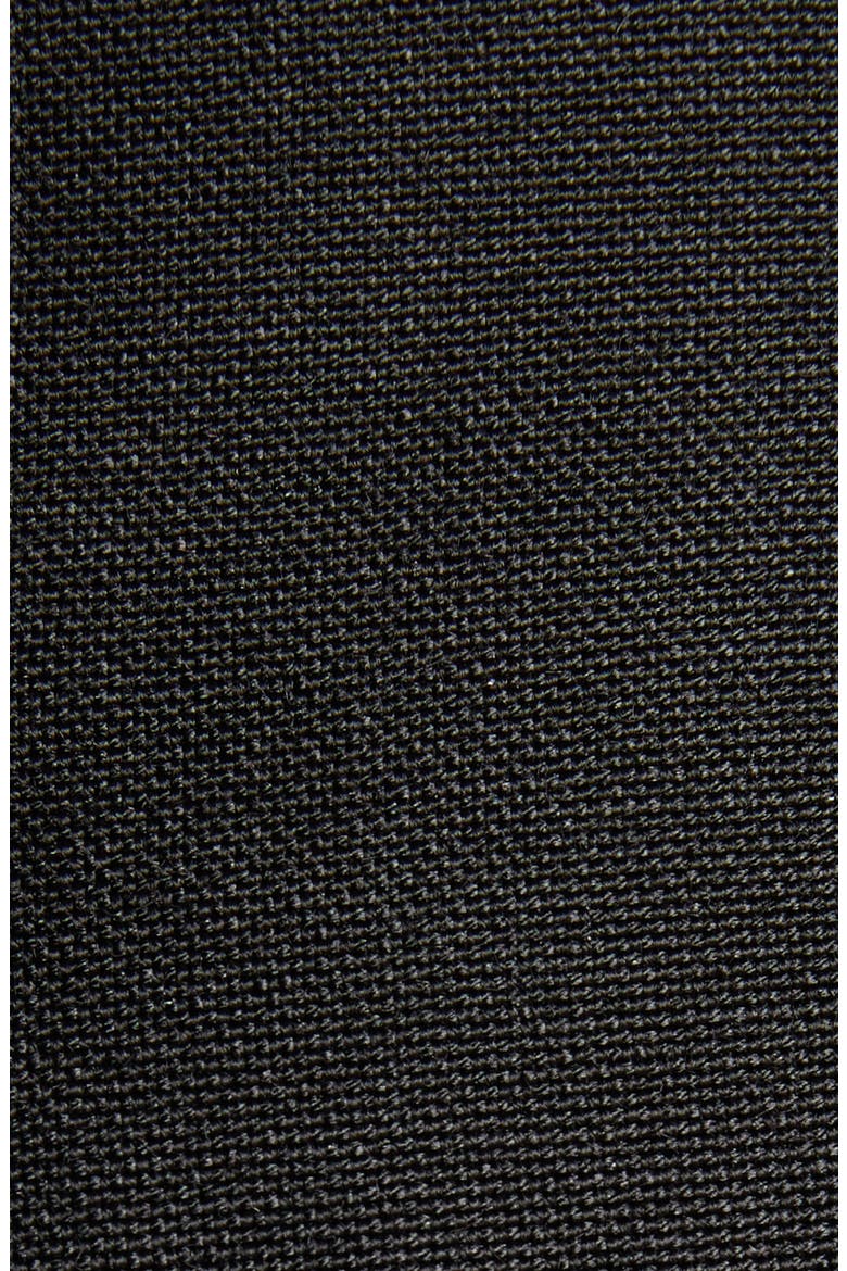 Black Mohair & Wool Crop Straight Leg Trousers, Alternate, color, 1010 DOUBLE BLACK