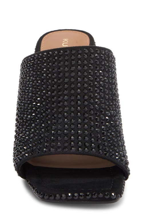 Kurt Geiger London Crystal High Mule In Gray