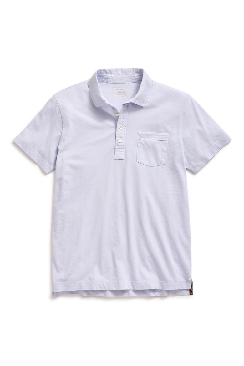 Pensacola Organic Cotton Polo, Main, color, DEW BLUE