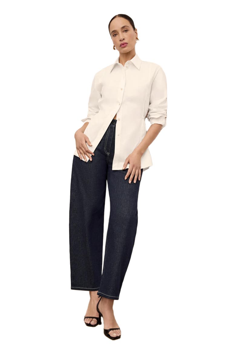 Bentley Al Fresco Shirt, Alternate, color, Eggshell