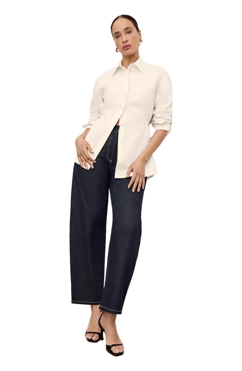 M.M.LaFleur Bentley Al Fresco Shirt, Alternate, color, Eggshell