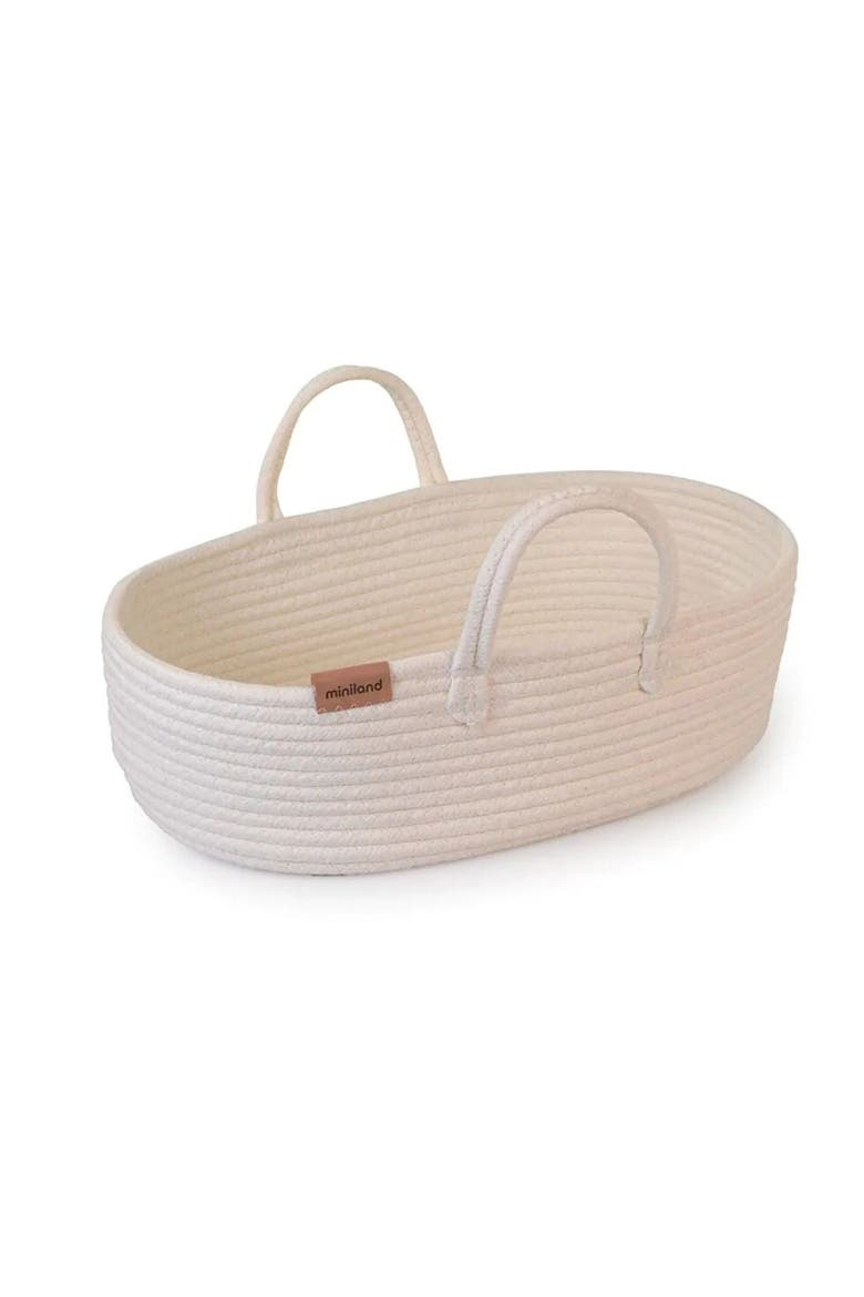 Cotton Doll Basket, Main, color, Beige Multi