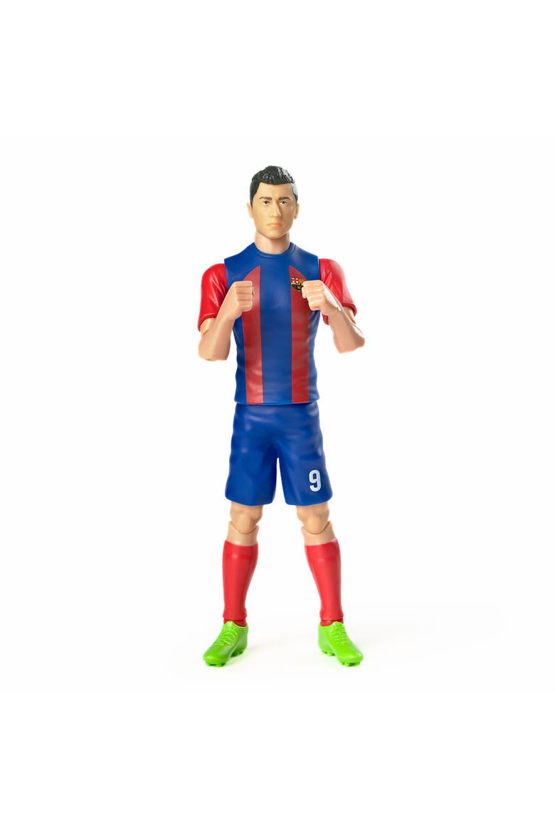 SOCKERS FC Barcelona Robert Lewandowski 8" Collectible Soccer Action Figure, Alternate, color, Blue