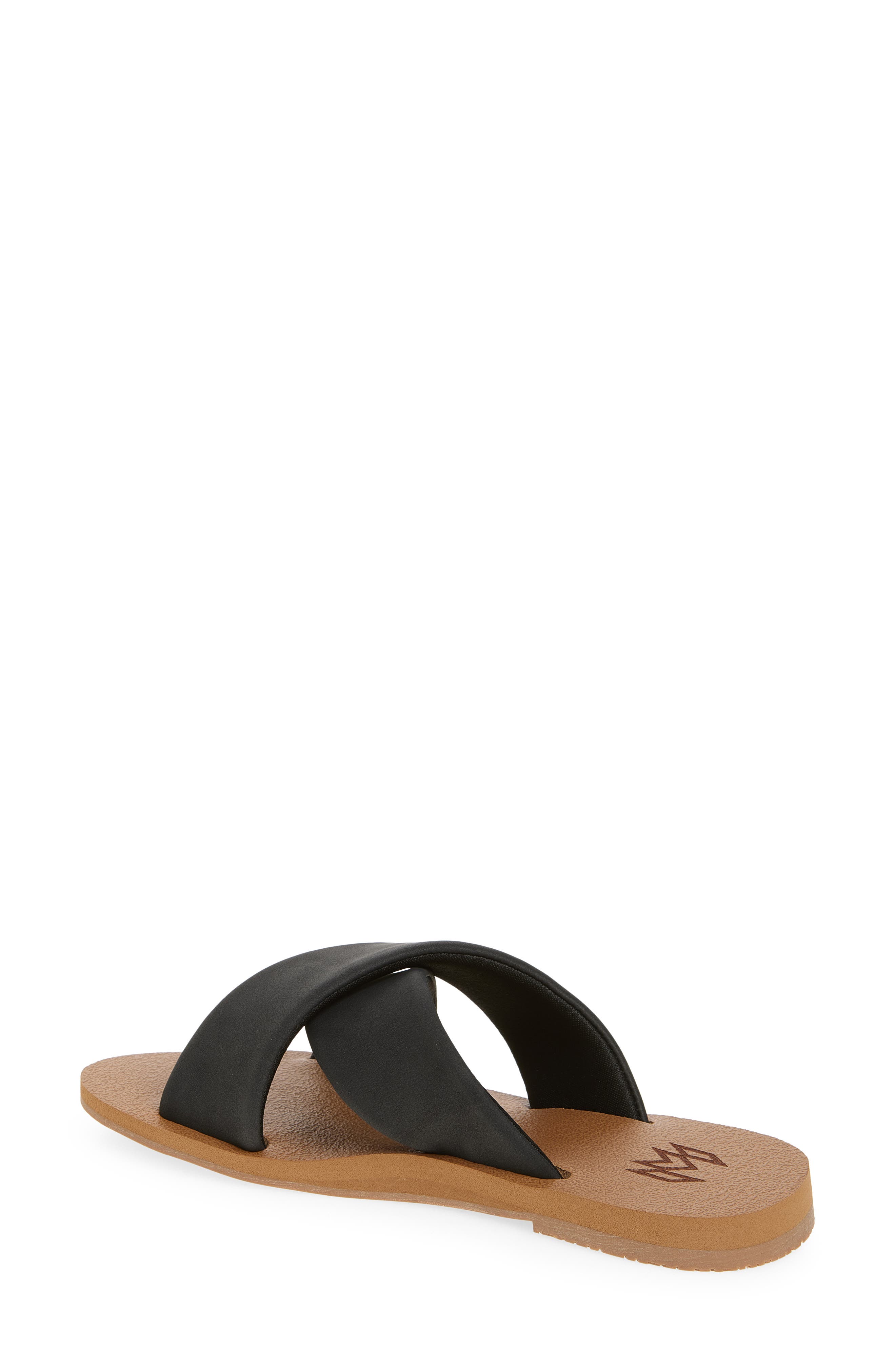 Malvados Ellie Cross Strap Slide Sandal, Alternate, color, 