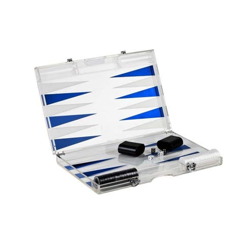 Premium Lucite Backgammon Set