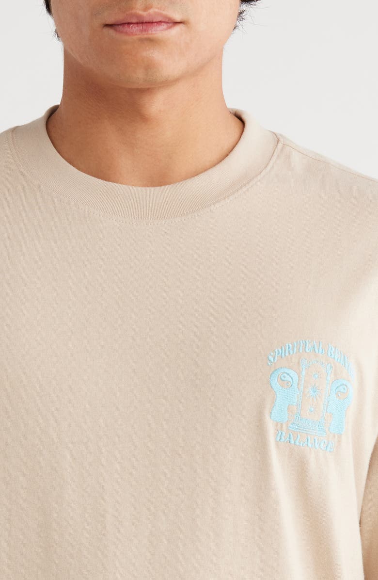 PacSun Balance Cotton Graphic T-Shirt, Alternate, color, Tan