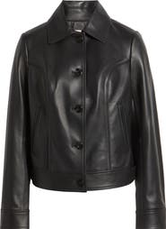 Michael Kors Short Leather Jacket