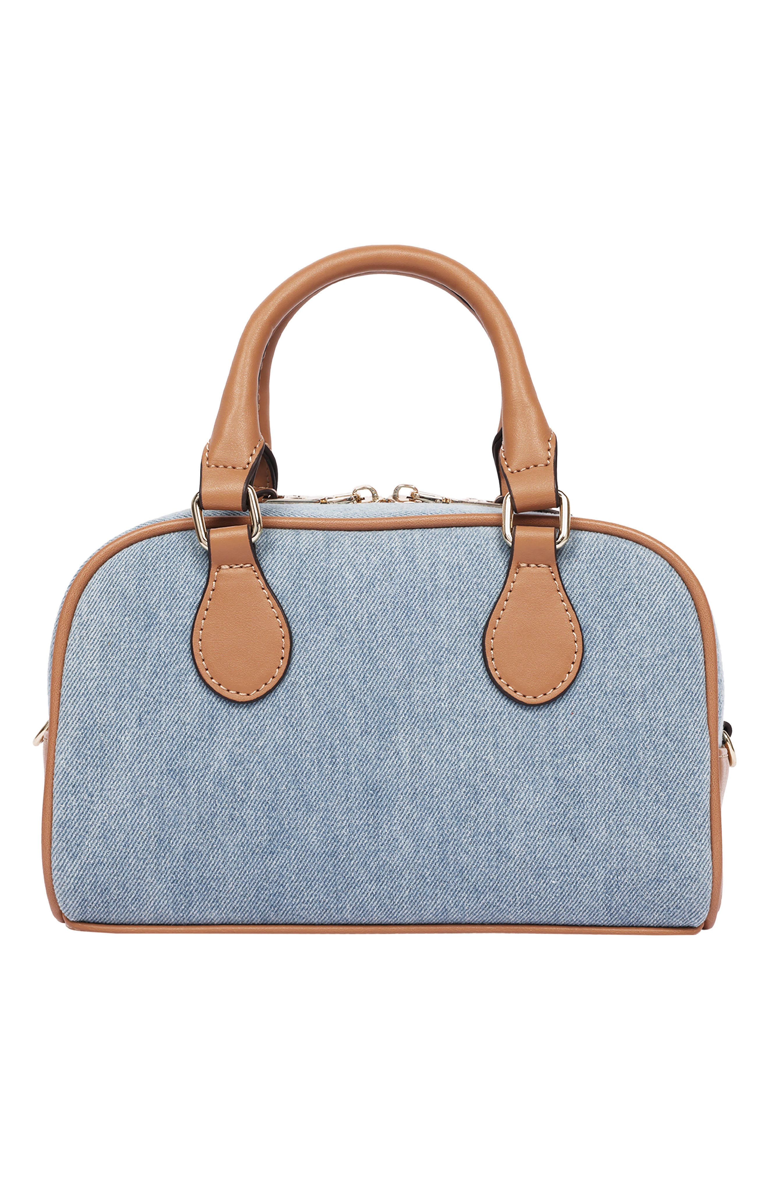 Denim Logo Mini Crossbody Bag, Alternate, color, DENIM