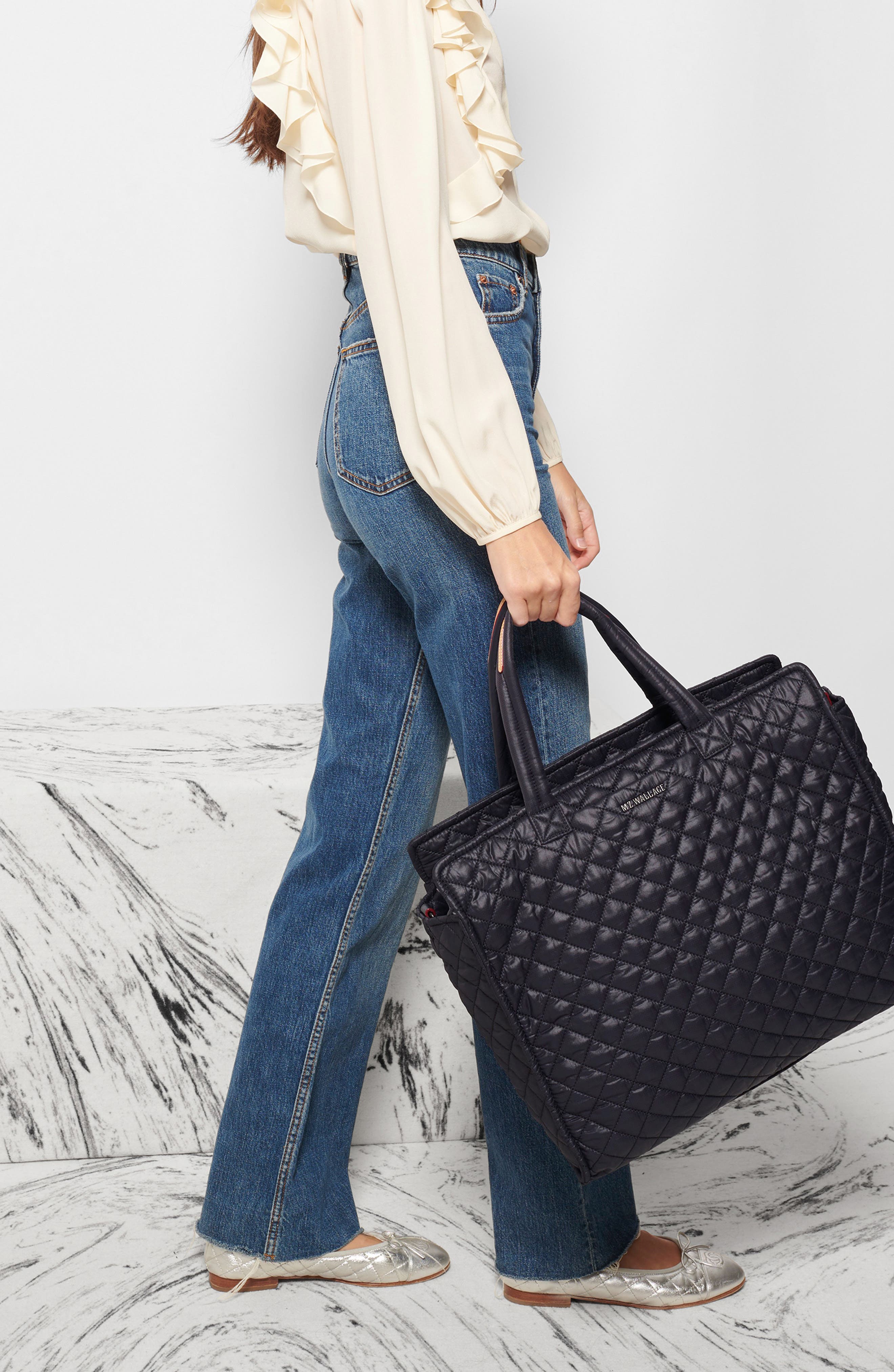 MZ Wallace Large Metro Box Tote, Alternate, color, 