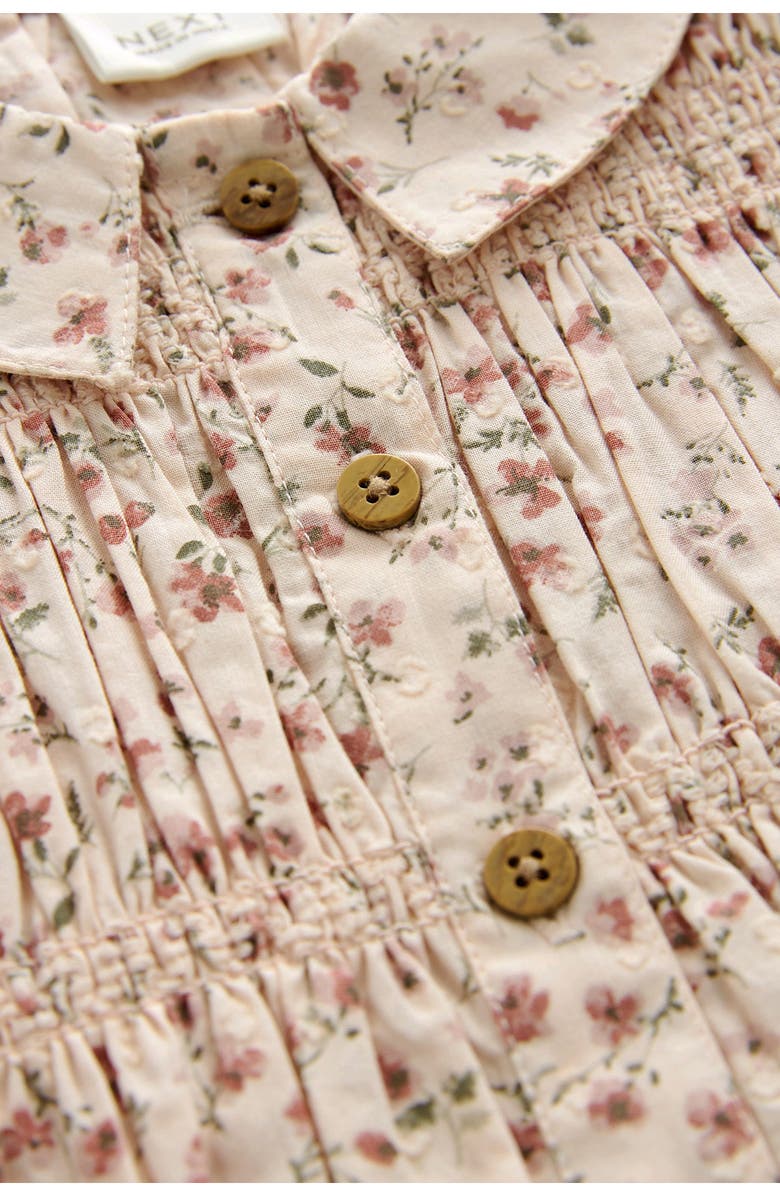 NEXT Kids' Floral Cotton Shirtdress, Alternate, color, 