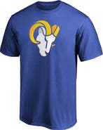 FANATICS Men's Fanatics Branded Royal Los Angeles Rams Primary Logo Team T-Shirt