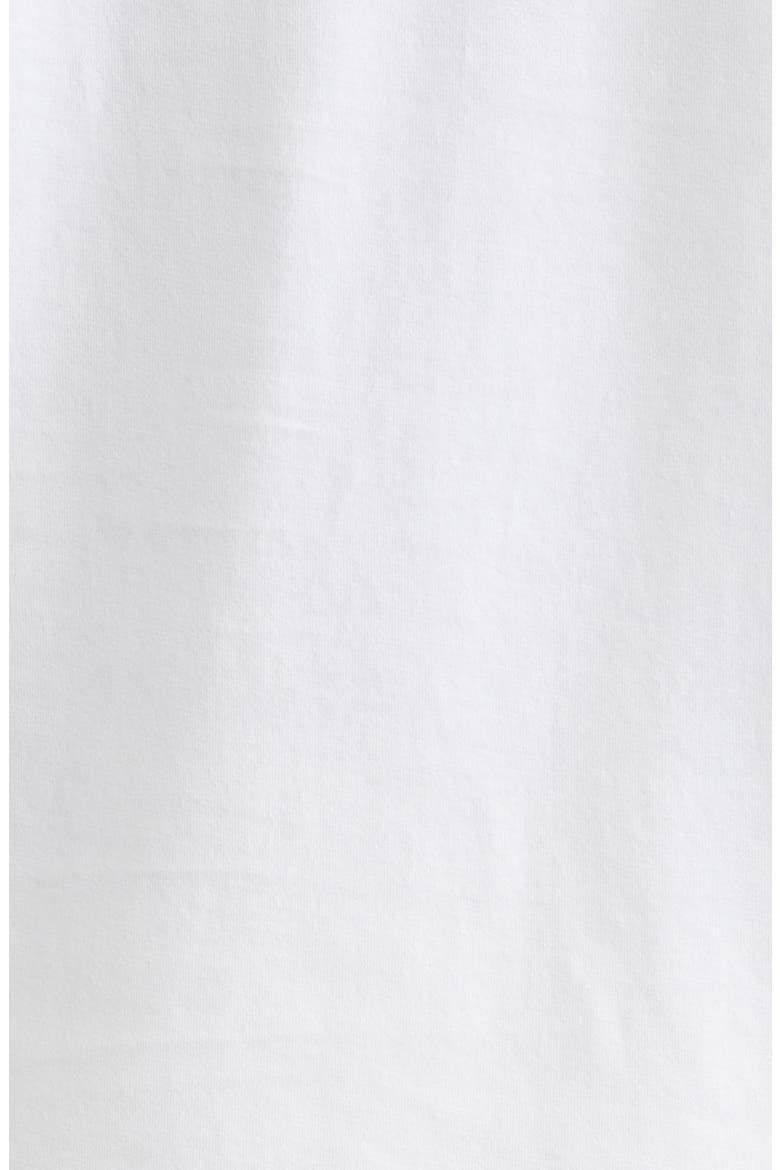 Logo Patch Cotton T-Shirt, Alternate, color, WHITE