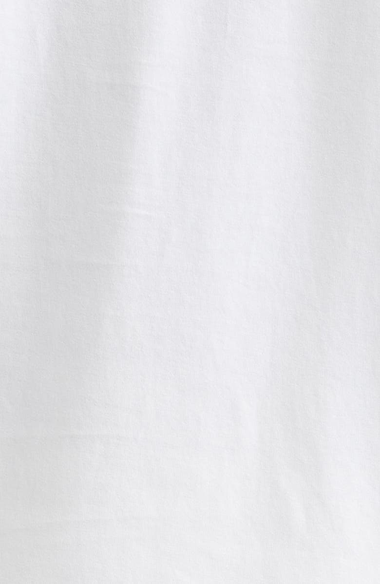 Stone Island Logo Patch Cotton T-Shirt, Alternate, color, White