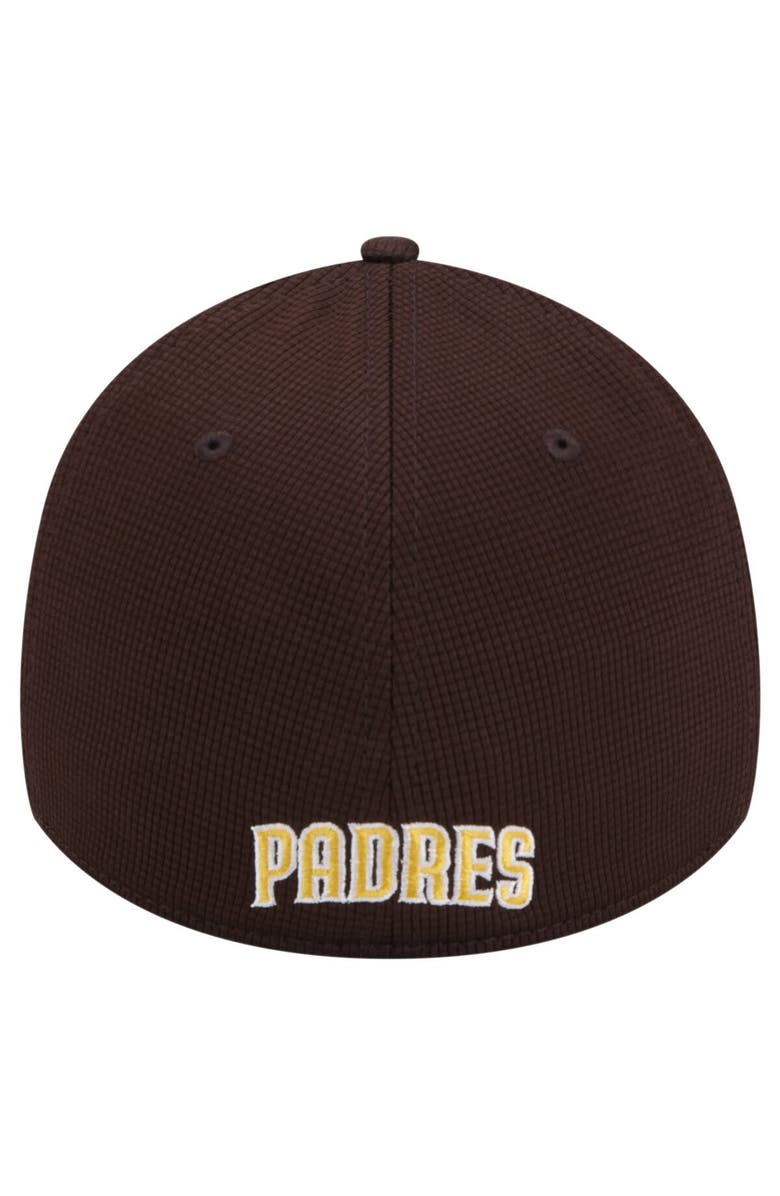 New Era Men's New Era Brown San Diego Padres Active Pivot 39THIRTY Flex Hat, Alternate, color, 