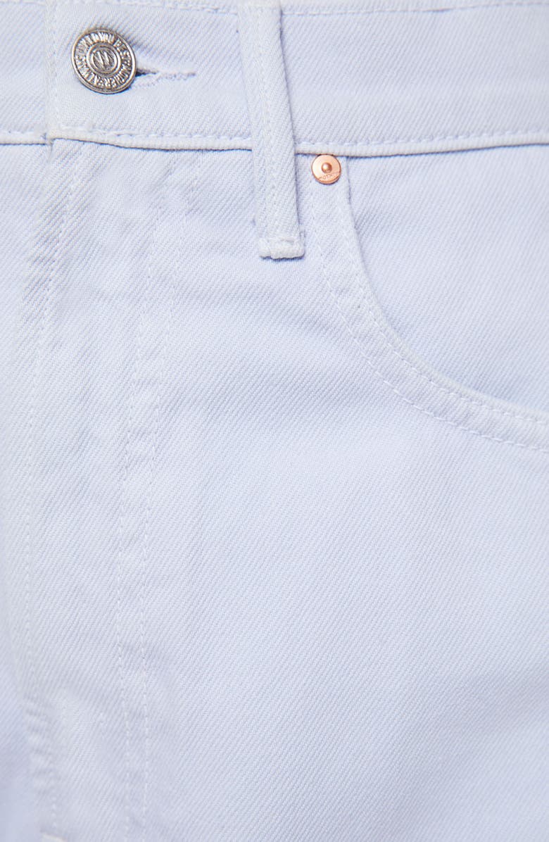 MOTHER The Pipe Dream Sneak Wide Leg Jeans, Alternate, color, Hit The Hay Xenon Blue