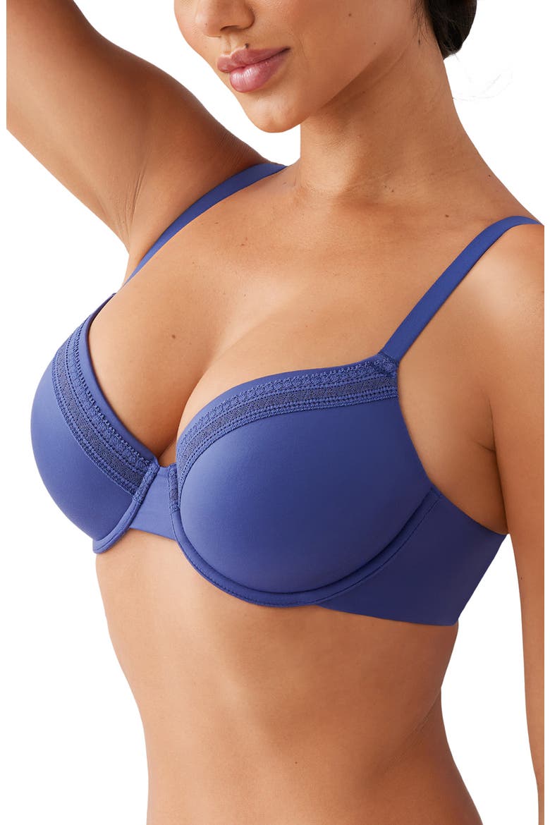 Perfect Primer Underwire T-Shirt Bra, Alternate, color, SKIPPER BLUE