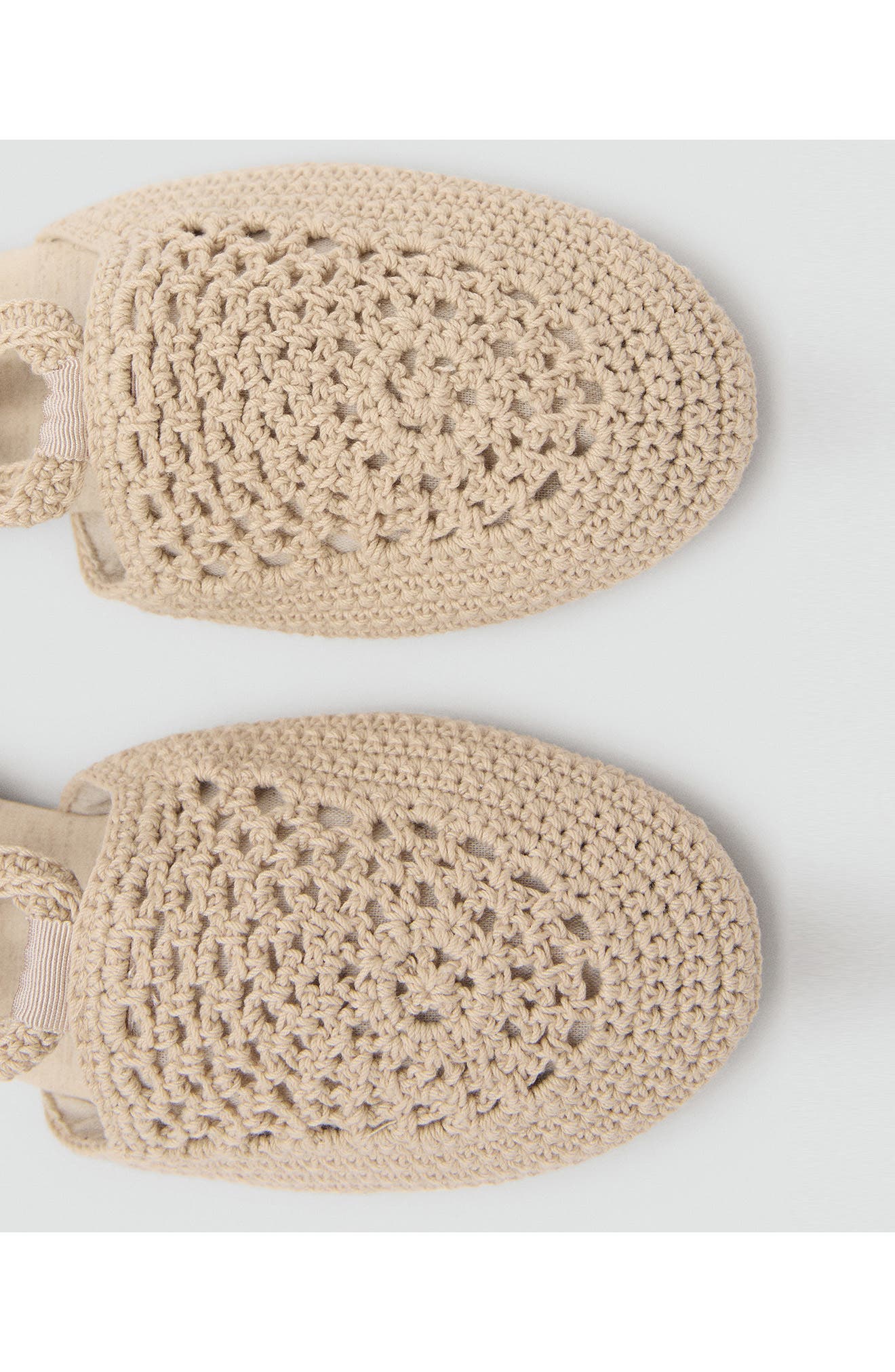 MANGO Ankle Wrap Woven Sandal, Alternate, color, Beige