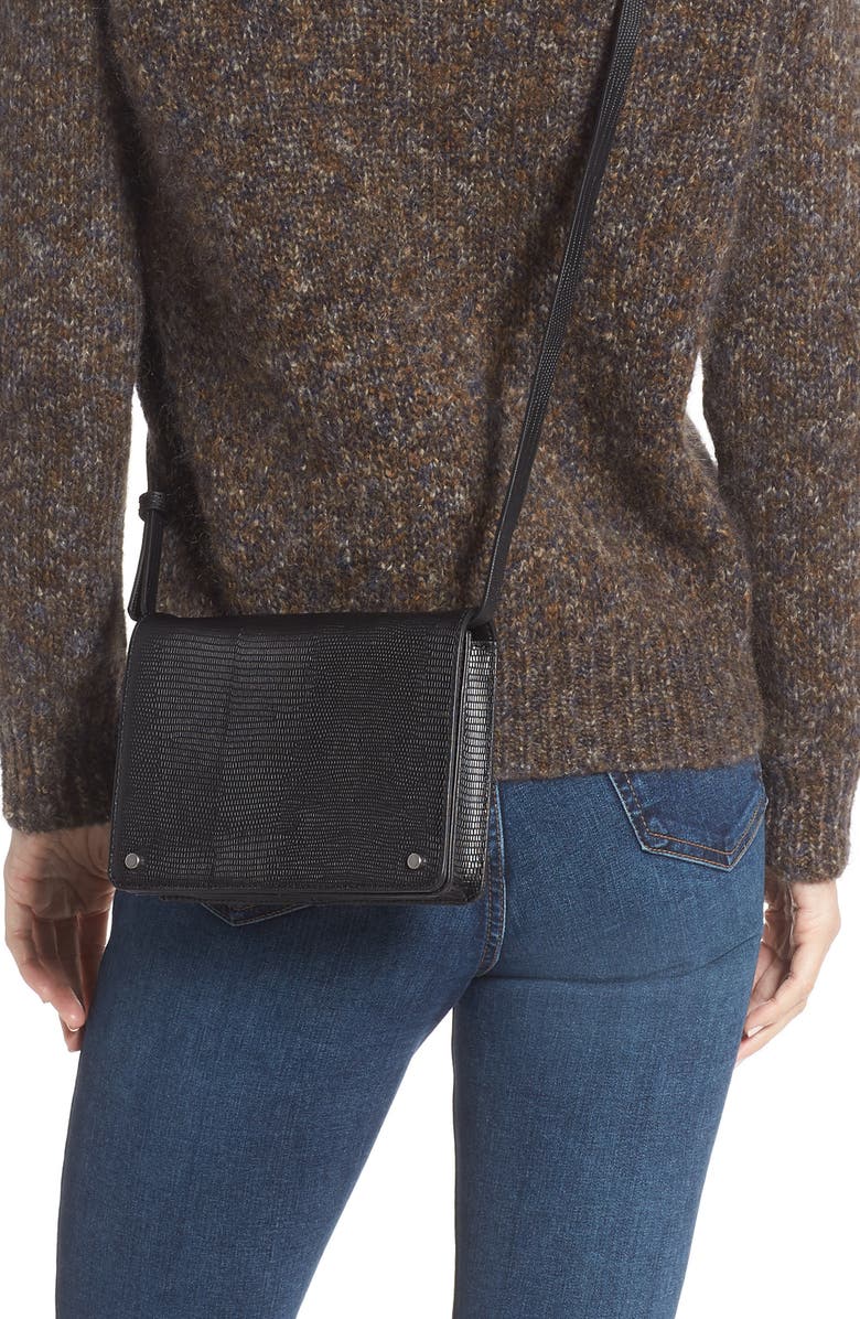 Treasure & Bond Mini Lex Leather Crossbody Bag, Alternate, color,