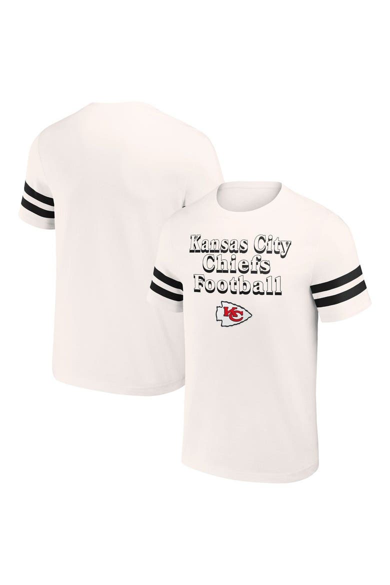 Men's NFL x Darius Rucker Collection by Fanatics Cream Kansas City Chiefs Vintage T-Shirt, Main, color, Cream