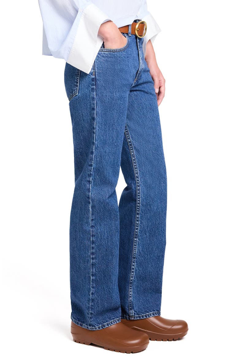 Kent High Waist Straight Leg Jeans, Alternate, color, PARIS