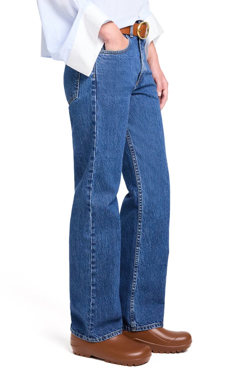 TWP Kent High Waist Straight Leg Jeans, Alternate, color, Paris