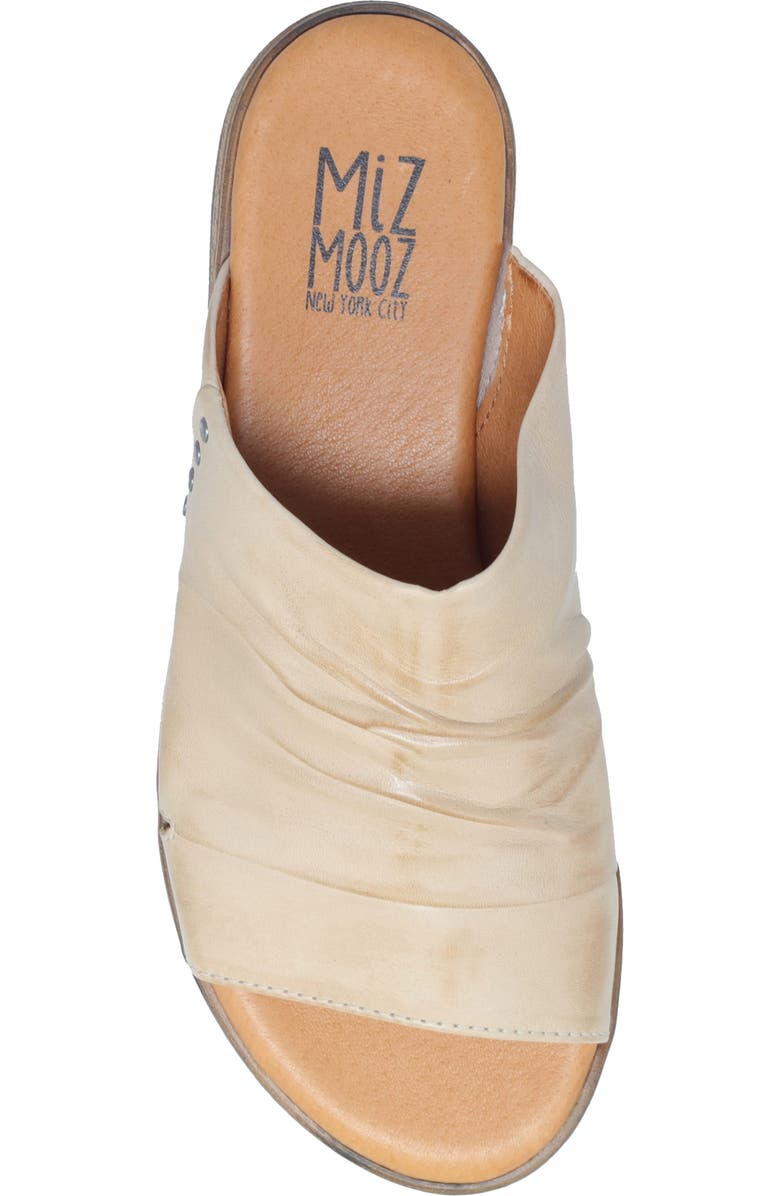 Miz Mooz Dandelion Slide Sandal, Alternate, color, Cream
