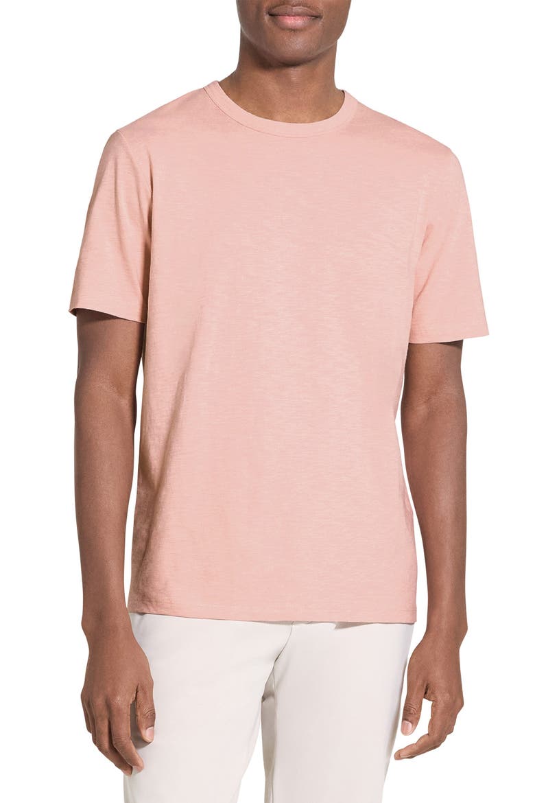 Essential in Cosmos Slub Cotton Tee, Main, color, CHALK PINK