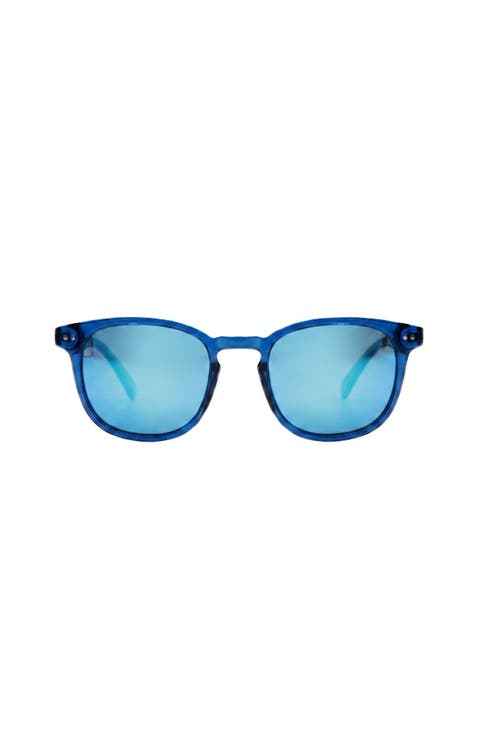 Color 22 Wooden Temple Polarized Sunglasses